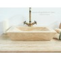 10x40x50cm Traverten Banyo Lavabo Modelleri -DT1461